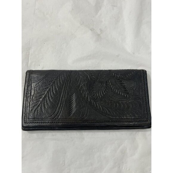 J.L. SALDIVAR hand Tooled Leather Black - Picture 5 of 15